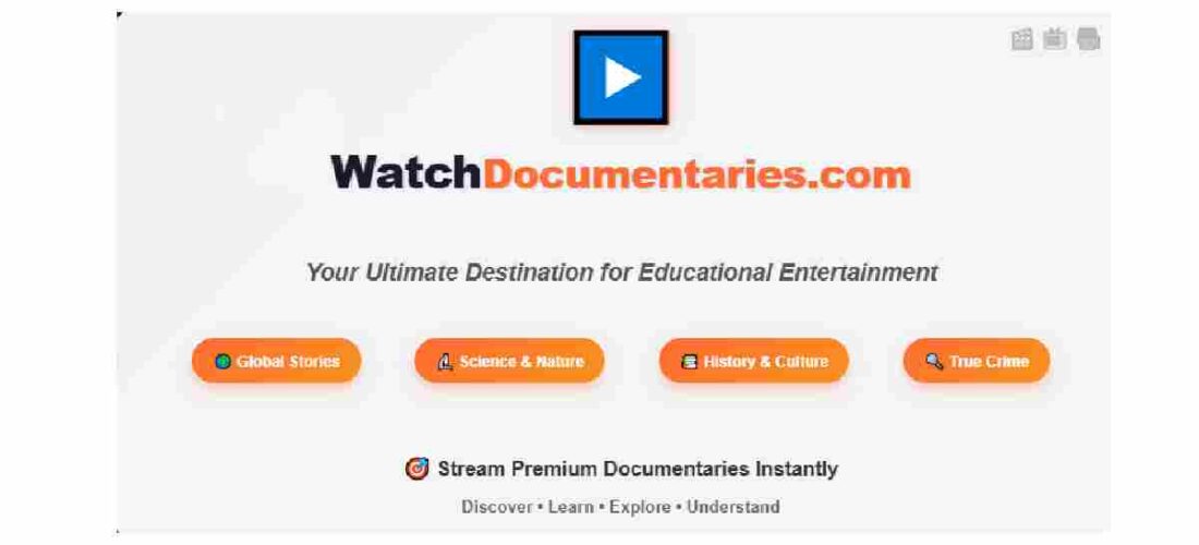 The Ultimate Guide to WatchDocumentaries.com: Your Gateway to Educational Entertainment