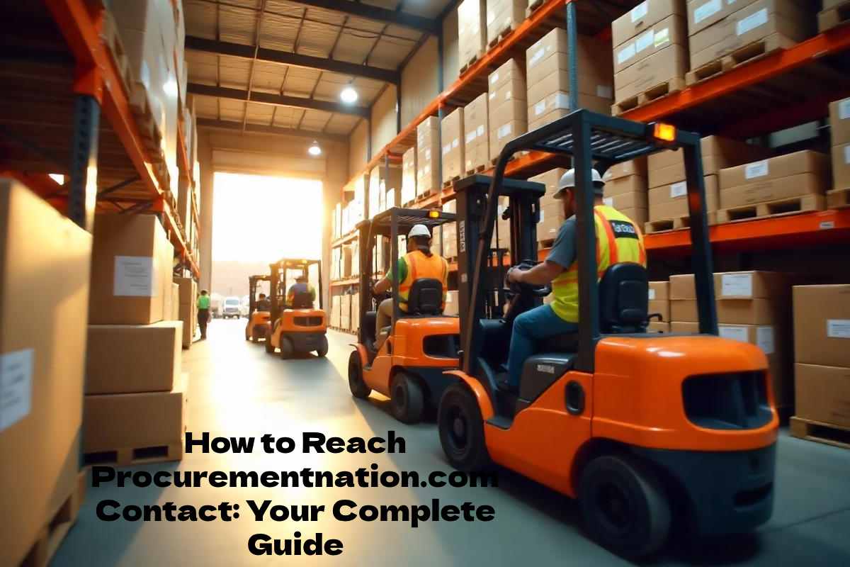 How to Reach Procurementnation.com Contact: Your Complete Guide