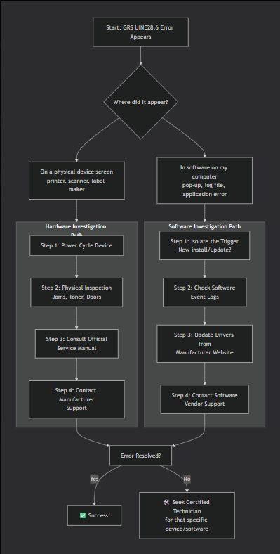 GRS UINE28.6 Error Code: A Step-by-Step Investigation Guide to Find Your Fix 