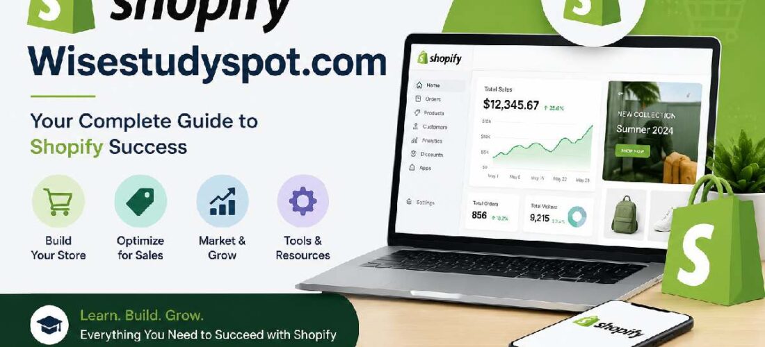 Shopify Wisestudyspot.com: Complete Guide to Building a Successful Shopify Store