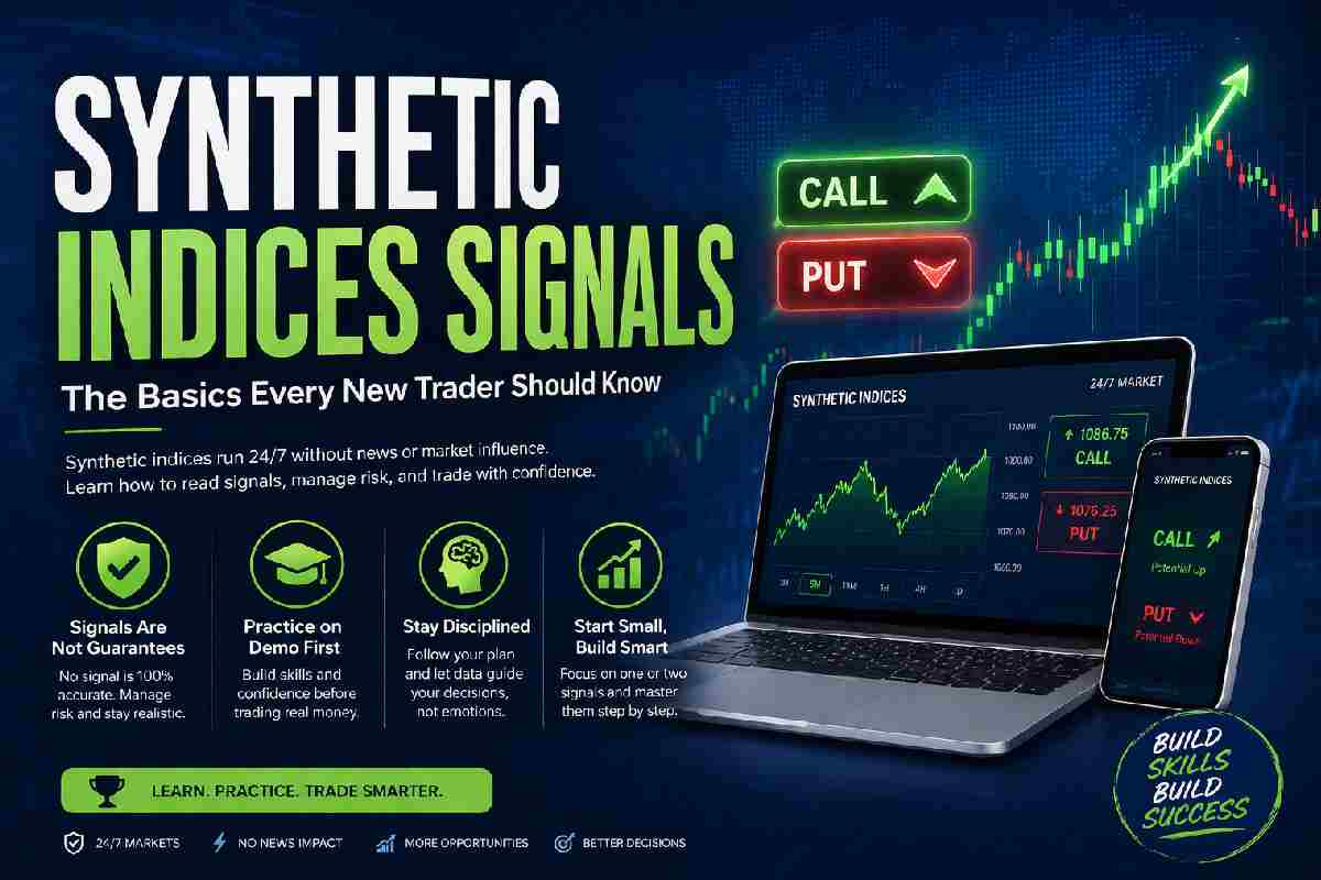 Synthetic Indices Signals: The Basics Every New Trader Should Know First