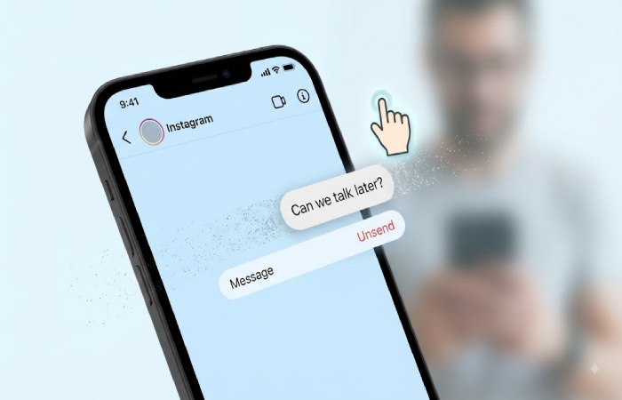 if you unsend a message on instagram does it notify them in dm_