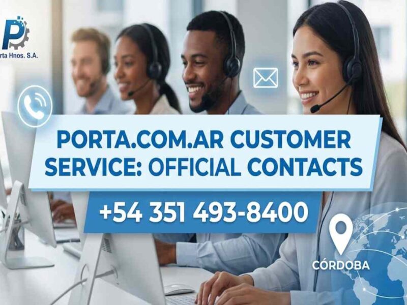 Porta.com.ar Customer Service Phone Number: Contact Details and Support Guide