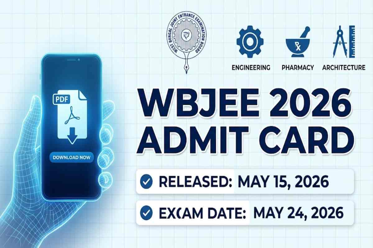 WBJEE Admit Card 2026: Download Link, Dates & Details